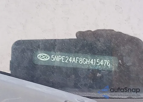 2016 Hyundai Sonata Se из США, поврежденный, VIN 5NPE24AF8GH415476